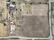 Overhead view of property showing house and large lot at 12247 Piney Lake Rd, Parker, CO 80138