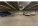Indoor parking garage with designated parking spots at 800 N Pearl St # 602, Denver, CO 80203