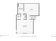 Second floor plan showing layout of loft, bedroom, and closet spaces at 7498 W Saratoga Pl, Littleton, CO 80123