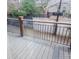 View of a fenced-in deck, with a wood floor at 805 E 7Th Ave # 8, Denver, CO 80218