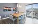 Dining area featuring stylish table, chairs, and a light fixture at 3644 Pinedale St, Boulder, CO 80301