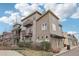 Three-story townhome with a two-car garage and dual balconies at 3644 Pinedale St, Boulder, CO 80301