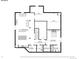 Basement floor plan including gym, Gathering room, and bedroom at 3481 Meadow Creek Pl, Highlands Ranch, CO 80126