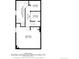Floor plan showing bedroom, laundry room, storage room, and electrical room at 12977 W Dorado Pl, Littleton, CO 80127