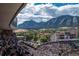Stadium with views of the Flatirons, a beautiful place for outdoor enjoyment and nearby campus at 2885 Springdale Ln, Boulder, CO 80303