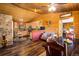 Open concept kitchen with wood counters, stainless steel appliances at 636 Chute Rd, Golden, CO 80403