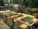 Organized raised garden beds, perfect for growing a variety of fresh vegetables and herbs at 3278 S Lafayette St, Englewood, CO 80113
