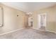 Bedroom with access to bathroom and closet at 8427 S Hoyt Way # 107, Littleton, CO 80128