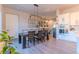 Bright dining area with table and chairs, adjacent to kitchen at 425 W 128Th Dr, Westminster, CO 80234