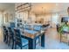 Open concept kitchen with island and stainless steel appliances at 425 W 128Th Dr, Westminster, CO 80234