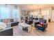 Open concept living room with seating and kitchen views at 425 W 128Th Dr, Westminster, CO 80234