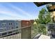 Balcony provides scenic views of colorful homes and the city beyond at 7931 W 55Th Ave # 105, Arvada, CO 80002