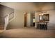 Spacious living room area with a dining nook at 3725 S Nepal St, Aurora, CO 80013