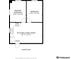 Floor plan showcasing combined kitchen and living room, primary bedroom, secondary bedroom, and entry at 1324 State Highway 66, Longmont, CO 80504