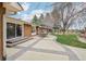 Backyard patio with outdoor seating, ideal for entertaining and relaxation at 1324 State Highway 66, Longmont, CO 80504