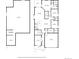 Detailed floor plan showcasing layout of the home's rooms and dimensions of all levels at 3548 Swabuck Pl, Castle Rock, CO 80109