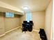 Finished basement room, perfect for a home office or workout area at 6918 E Easter Pl, Centennial, CO 80112