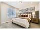 Inviting bedroom with soft lighting, neutral tones, and stylish decor for a restful atmosphere at 16555 Peak Way, Broomfield, CO 80023