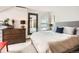 Inviting primary bedroom with modern decor and a bright window view at 780 Walnut St # A, Boulder, CO 80302