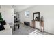 Bright living room featuring modern decor and light wood flooring, creating a welcoming and stylish living space at 6691 Hooker St, Denver, CO 80221