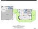 Floorplan details upper level layout, including primary bedroom, kitchen, living room and deck at 11182 S Barney Gulch Rd, Conifer, CO 80433