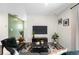 Comfortable living room featuring modern furniture, stylish decor, and plenty of natural light, a great place to relax at 17767 E 54Th Ave, Denver, CO 80249