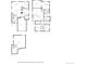Floorplan showing the layout of the first, second, and basement levels at 23757 Eagle Bend Ln, Parker, CO 80138