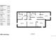 Detailed floor plan showcasing the layout of the basement, including the bedrooms, Gathering room, and bathroom at 1830 S Fillmore St, Denver, CO 80210