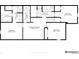Detailed basement floor plan showing bedrooms, recreation room, bathrooms, and walk-in closet layout at 1830 S Fillmore St, Denver, CO 80210
