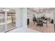 Bright dining area with sliding doors to patio, seamlessly connecting indoor and outdoor spaces at 6052 Taft St, Arvada, CO 80004