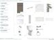Bathroom design selections featuring vanity cabinets, hardware, countertop, faucet, sink, tiles and accessories at 10886 E Hinsdale Cir, Centennial, CO 80112