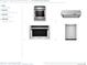 A full stainless steel suite featuring a range, vent hood, microwave, and dishwasher at 10886 E Hinsdale Cir, Centennial, CO 80112