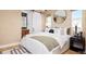 Bright bedroom with a king bed, modern furnishings, and natural light at 10886 E Hinsdale Cir, Centennial, CO 80112