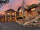 Stately home with stone accents and three car garage at 127 Granite Way, Evergreen, CO 80439