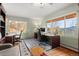 Spacious office with mountain views, providing an inspiring workspace at 127 Granite Way, Evergreen, CO 80439