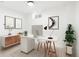 Bright home office with modern desk, stylish storage, and natural light at 5554 Crystal Way, Denver, CO 80239
