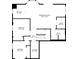 Basement floor plan featuring a recreation room, wet bar, three bedrooms, storage, and full bath at 984 Shadow Mountain Dr, Highlands Ranch, CO 80126