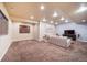 Finished basement offering a large open space for recreation at 6829 Juniper Ct, Frederick, CO 80530