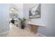 View of the entryway, hallway, and living room at 6829 Juniper Ct, Frederick, CO 80530