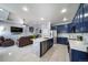 Bright kitchen with stainless steel appliances and an island at 6829 Juniper Ct, Frederick, CO 80530