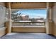 Spacious balcony overlooking a snow-covered community at 8457 S Hoyt Way # 206, Littleton, CO 80128