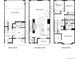 Detailed floor plan of the first, second and third floors at 14422 Pansy Loop, Morrison, CO 80465