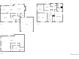 Detailed floor plan showcasing the layout of the house, including the kitchen, bedrooms and garage at 14822 E Adriatic Pl, Aurora, CO 80014