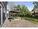 Landscaped backyard with a paved patio, gazebo and seating area, perfect for entertaining at 17162 E Atlantic Pl, Aurora, CO 80013