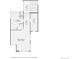 Floor plan showcasing the primary bedroom, walk-in closet, ensuite bathroom, and hall layout at 6961 Salvia St, Arvada, CO 80007