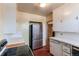 Kitchen with stainless steel refrigerator and stove at 2600 S Downing St, Denver, CO 80210