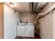 Basement laundry room with washer and dryer hookups at 2600 S Downing St, Denver, CO 80210