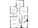 Upstairs floorplan showcases primary bedroom, sitting room, bedrooms, baths, laundry and walk-in closet at 12453 Knox Ct, Broomfield, CO 80020