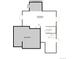 Floor plan of unfinished basement with space for customization and recreation at 700 Lawson Dr, Elizabeth, CO 80107