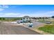 Aerial view of the property featuring a beautiful backyard and barn at 16197 Paris Way, Brighton, CO 80602